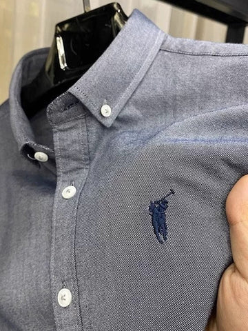 Classic Heritage Polo Shirt Gray