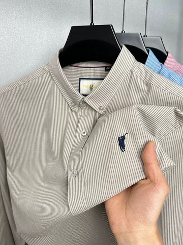 Classic Elegance Striped Shirt