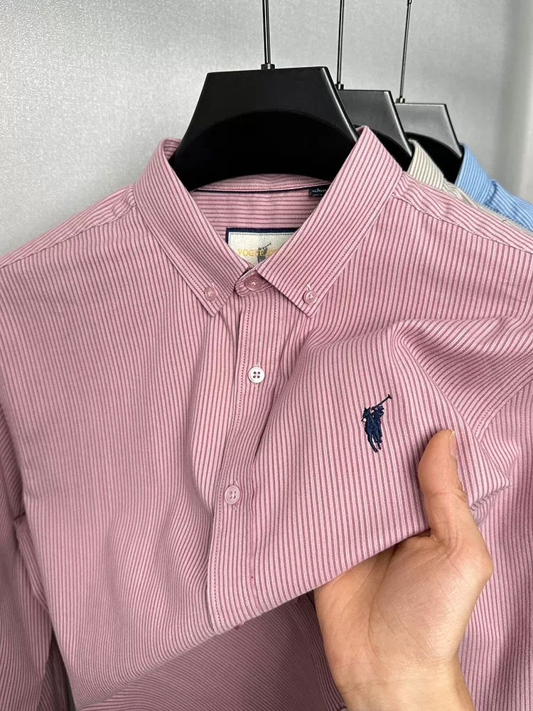 Classic Elegance Striped Shirt